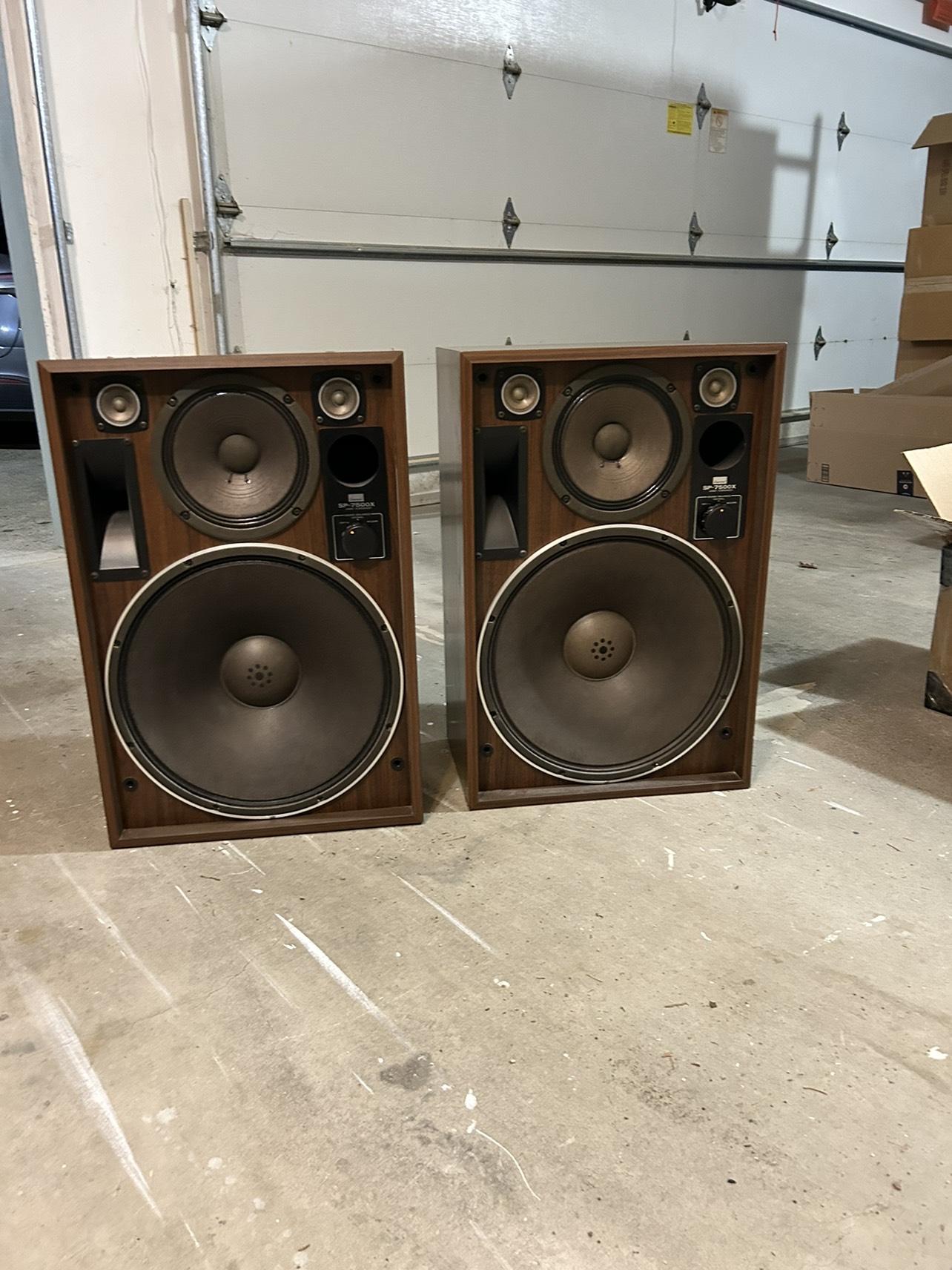 Sansui SP7500x 4 way speaker vintage loudspeaker - photo 5