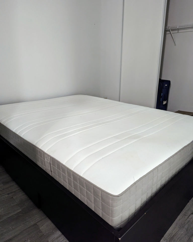 Queen sized Soft Foam IKEA mattress thumbnail