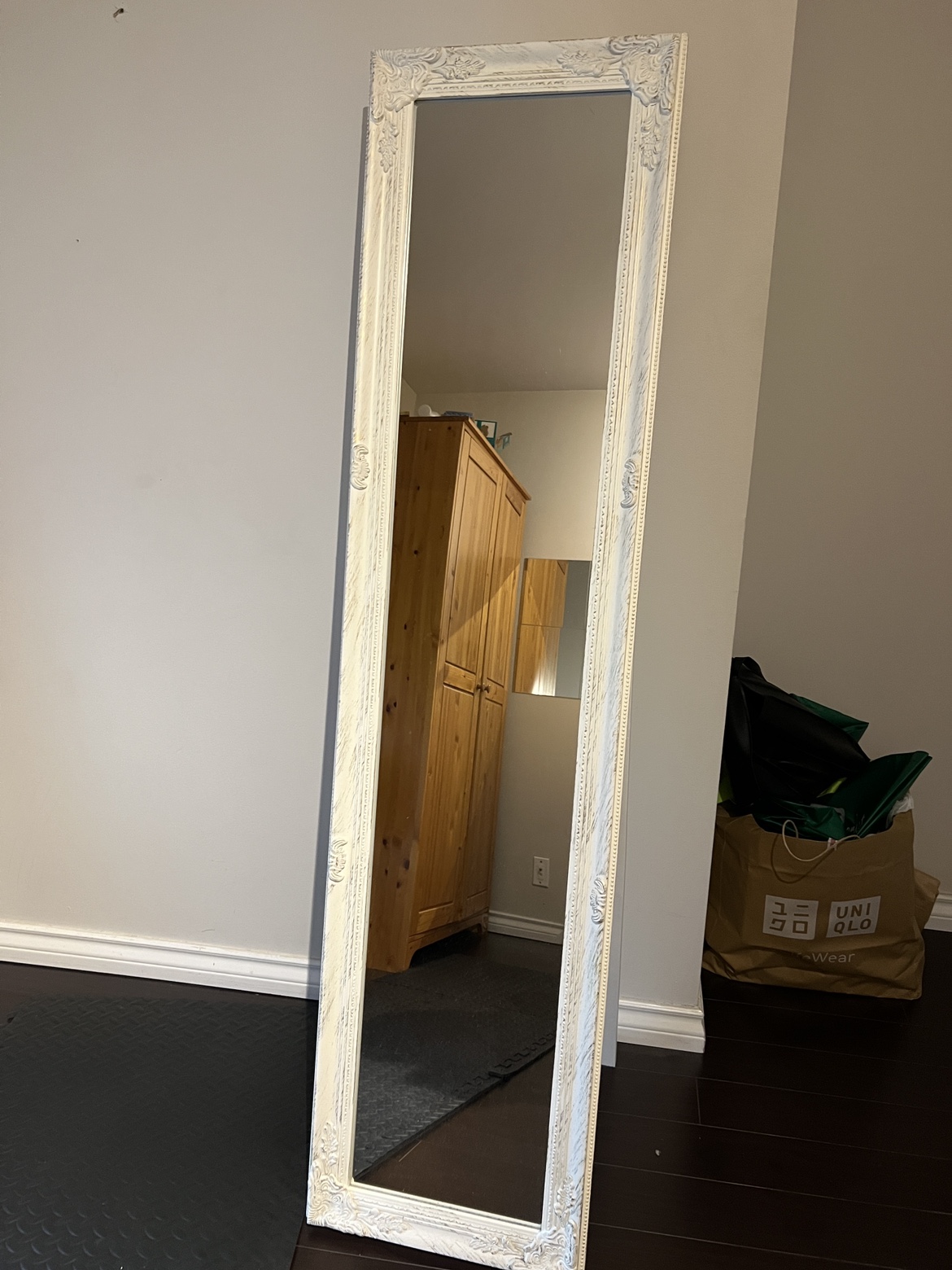 Vintage Standing Mirror