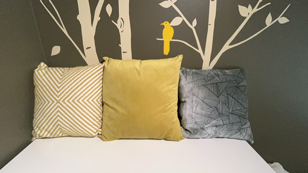 Throw pillows