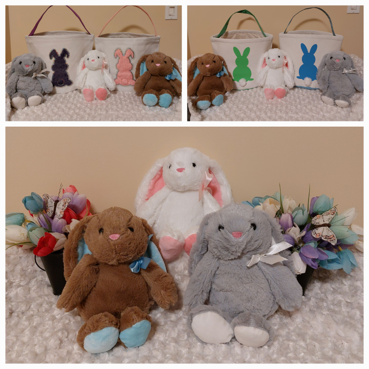 Easter Bunnies, Baskets, Bags & Peeps