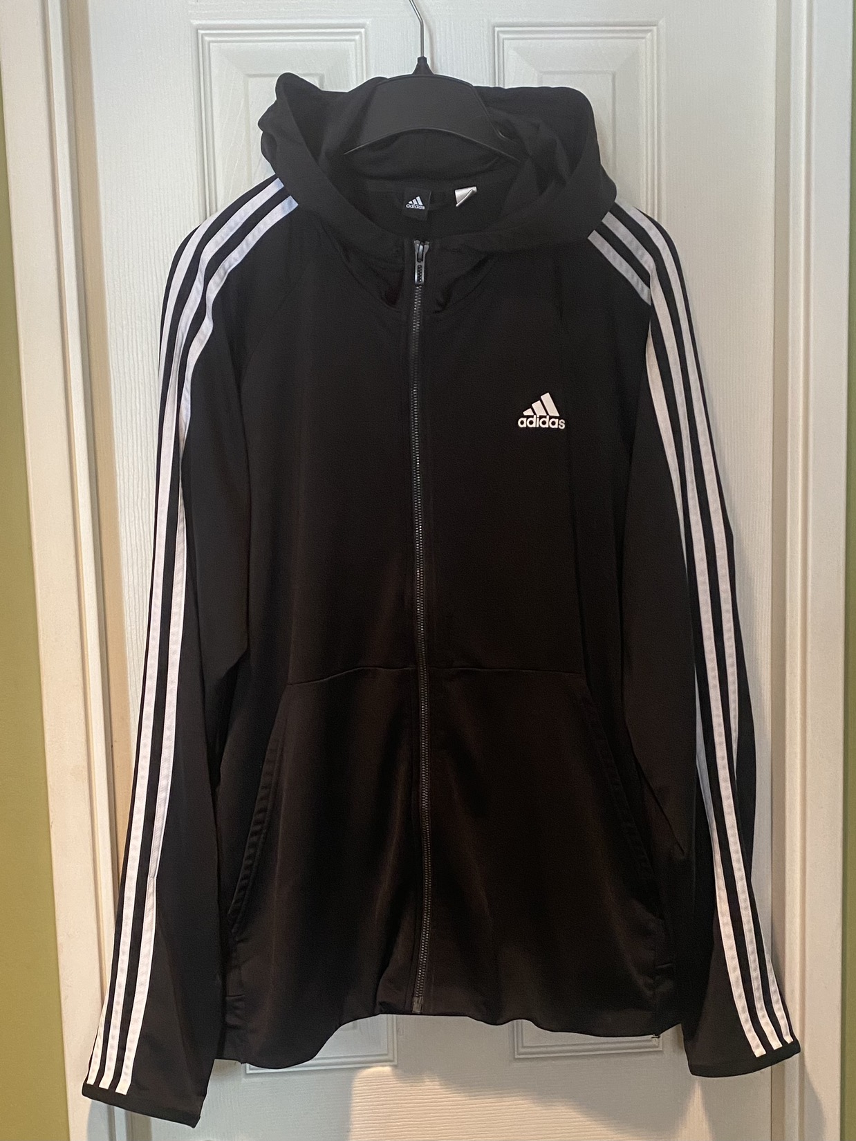 ADIDAS Zipper Hoodie- Like New LG - could be a loose MD.