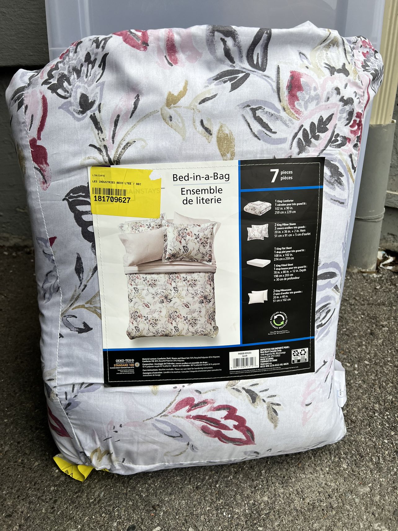 Brand new Bed in a bag king size - photo 2