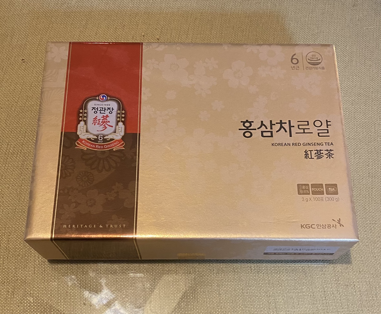 Red Ginseng Tea Packets