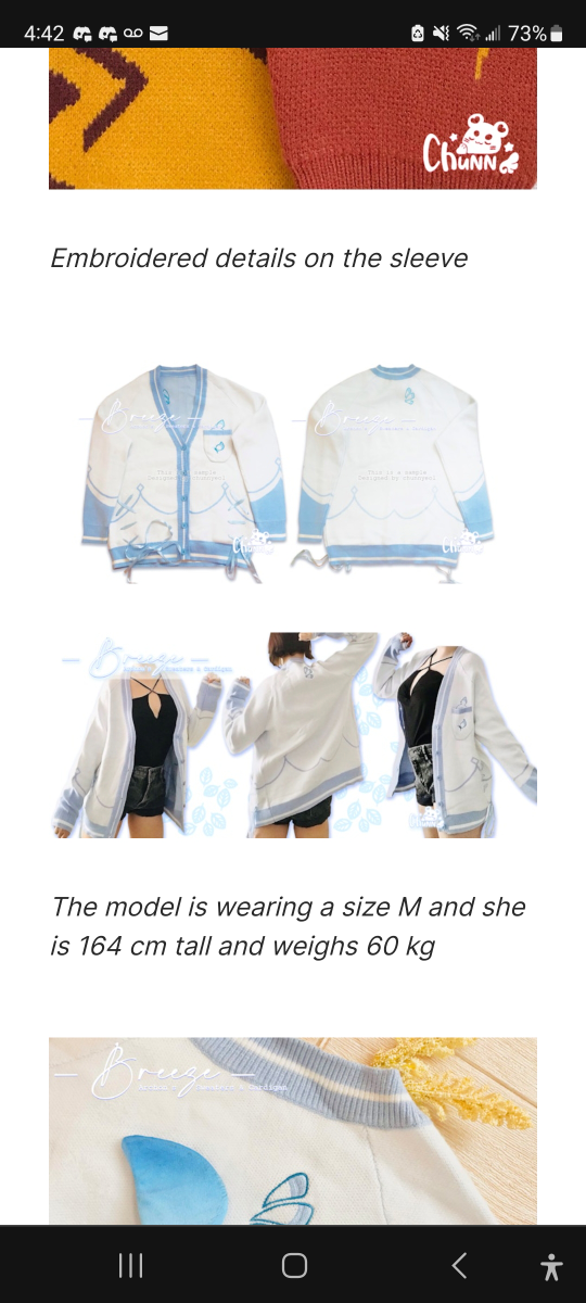 Genshin Venti Cardigan - photo 4
