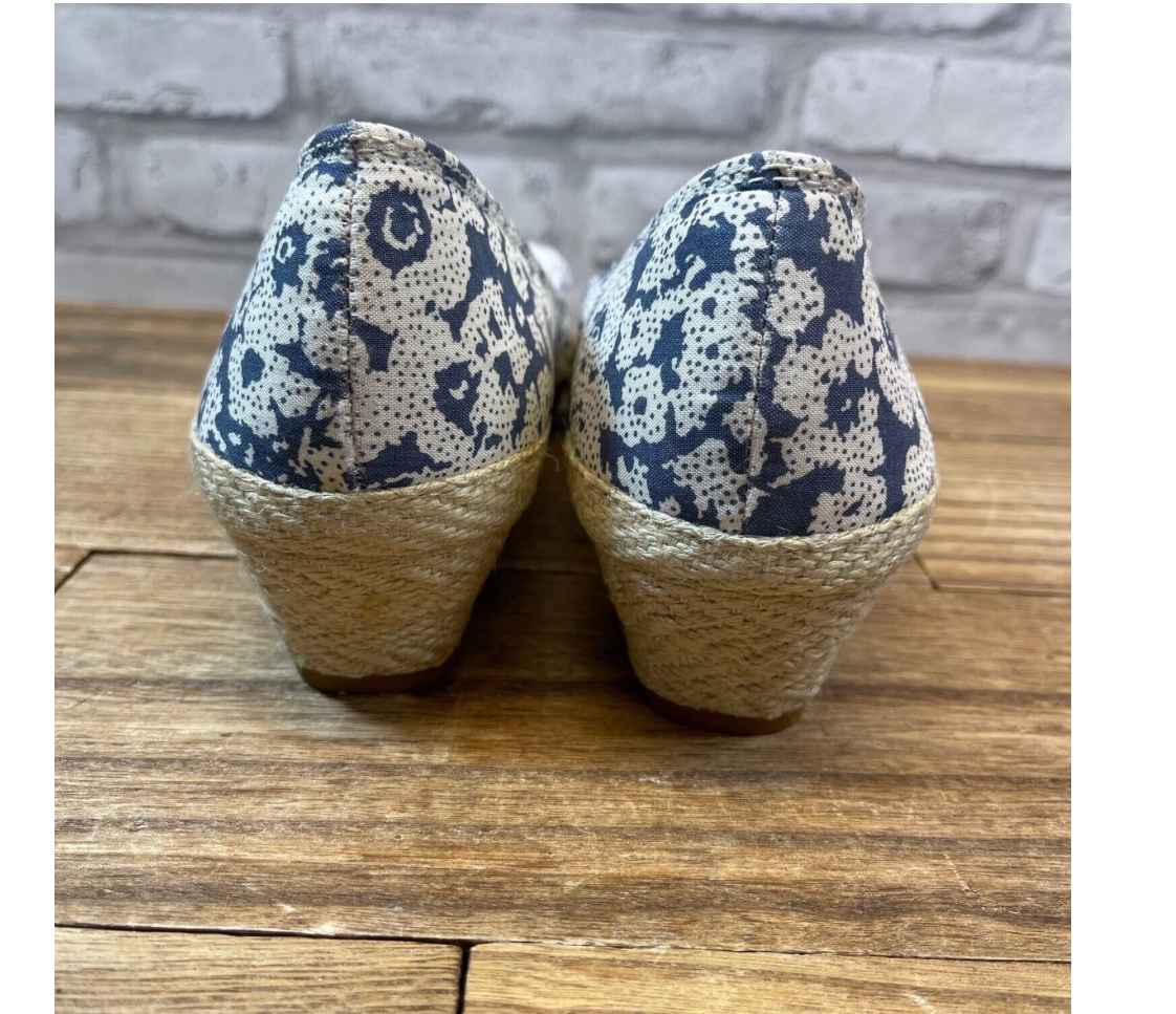 Women's Lucky Brand Tomlinn Wedge Espadrille Shoes Size 7.5 image indicator(3)