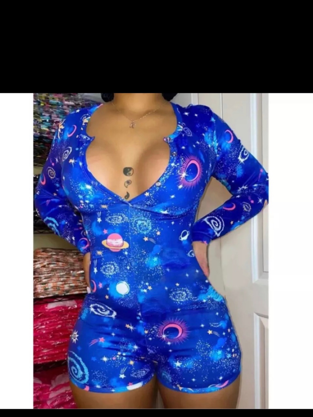 Galaxy onesie large #freecycle thumbnail