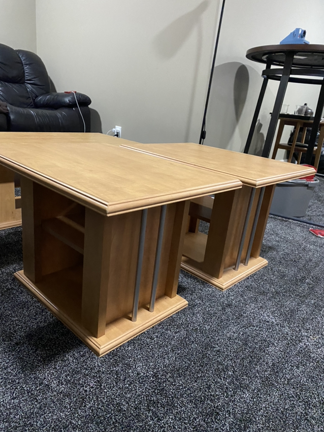 Coffee table & two matching end tables - photo 3