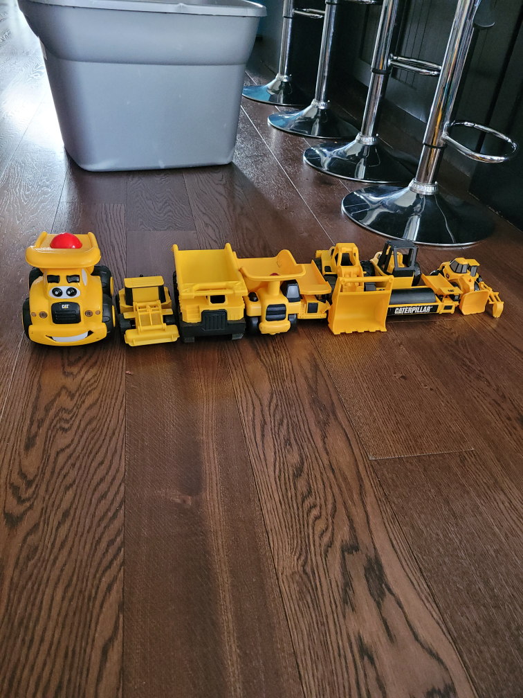 Caterpillar excavator toys thumbnail
