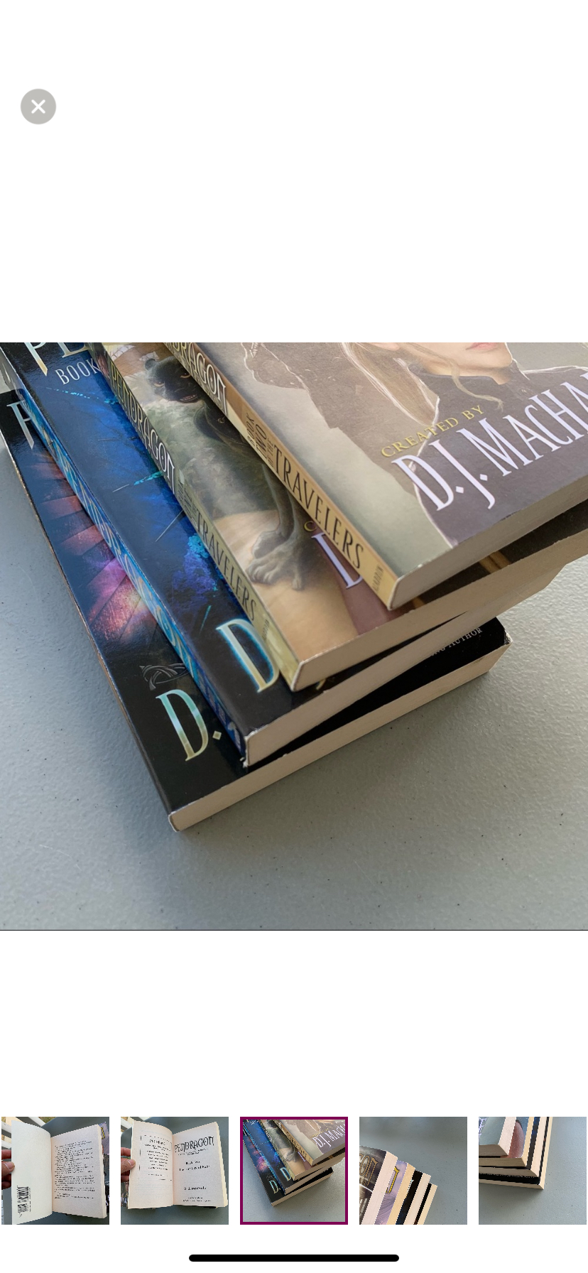 🥕Lot of Pendragon Paperback novel by D.J. MacHale🥕 image indicator(10)