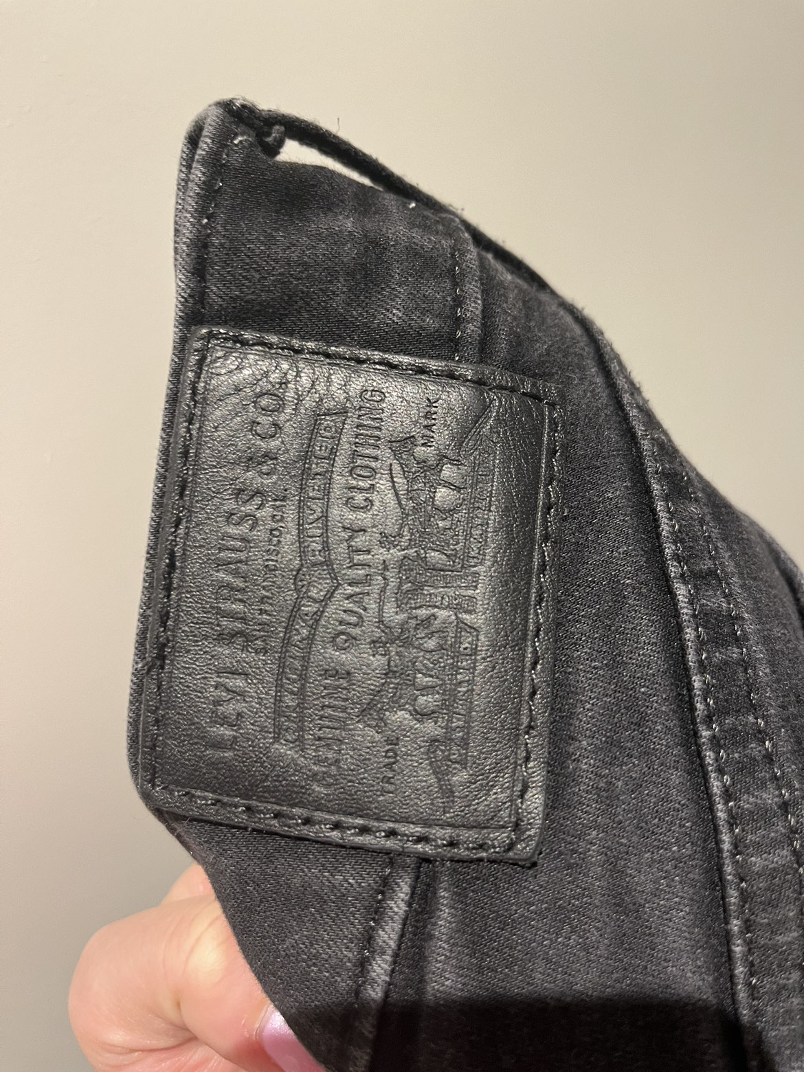 Levi mile high super skinny jeans thumbnail