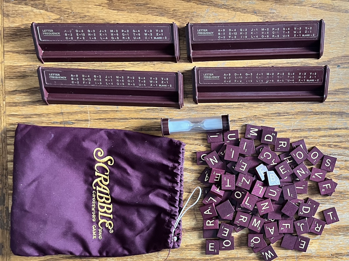 Deluxe Turntable Scrabble Crossword Game - $20 - photo 4