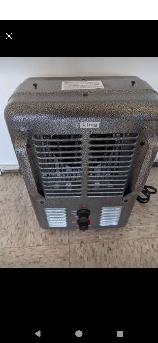 Portable space heater - Great Condition $39- Westend thumbnail