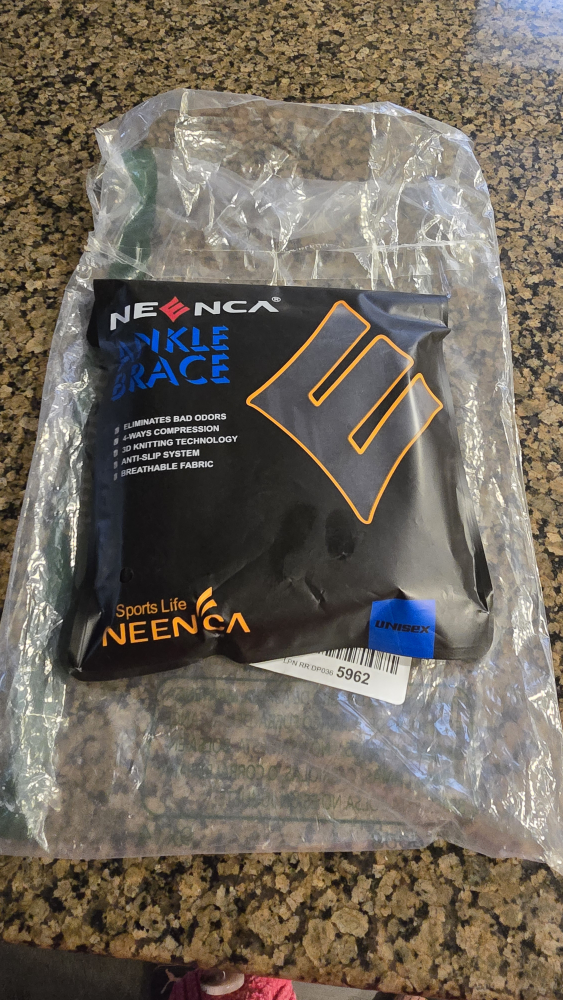 NEENCA Professional Ankle Brace Compression Sleeve XL