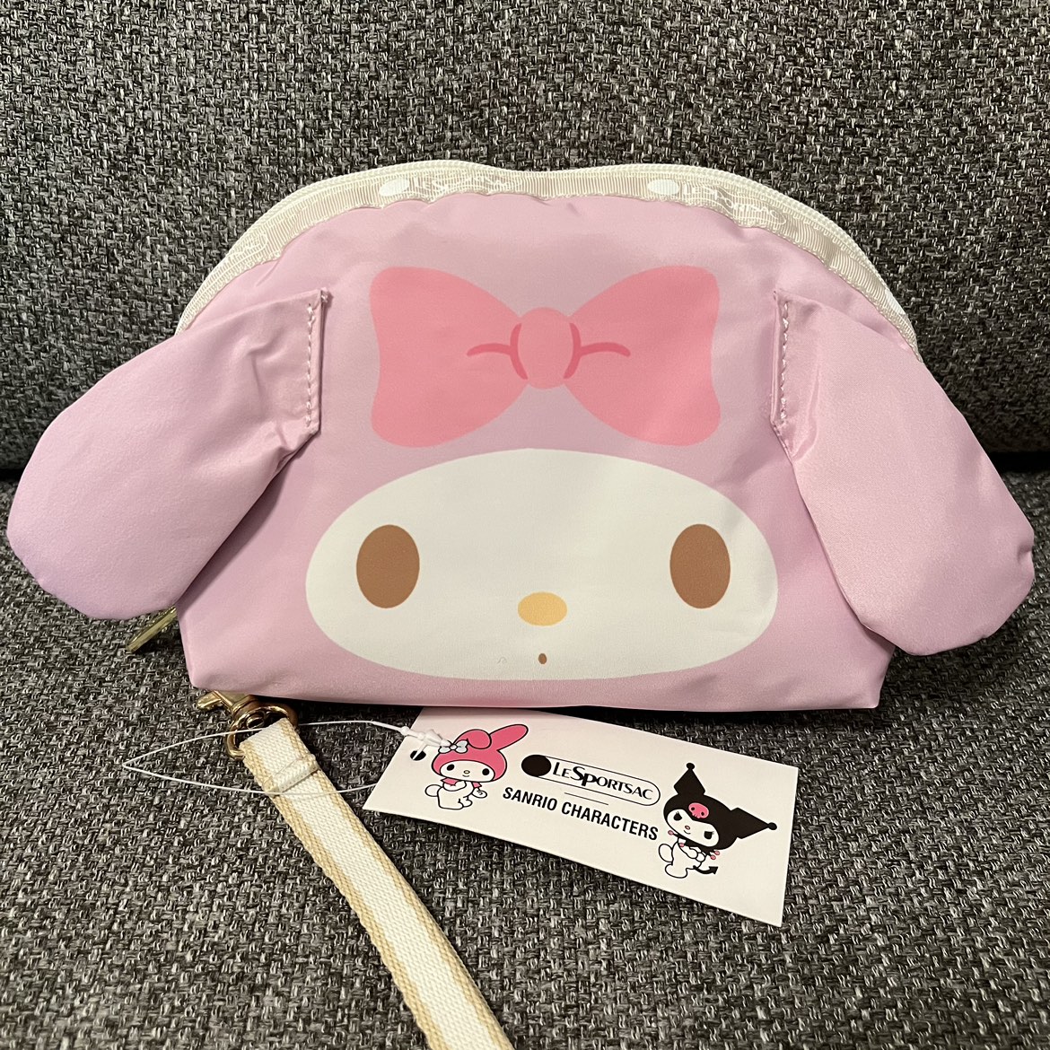 BNWT Lesportsac x Sanrio My Melody make up pouch thumbnail