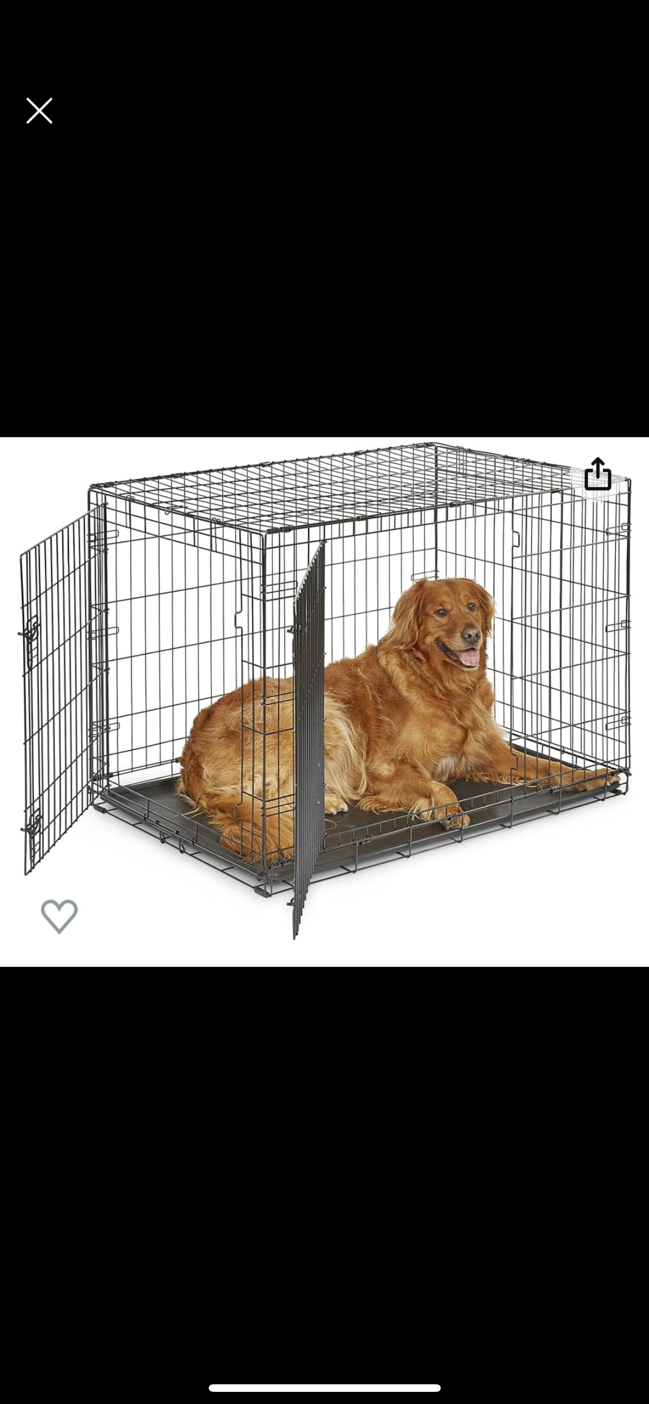 Dog cage metal 2nd