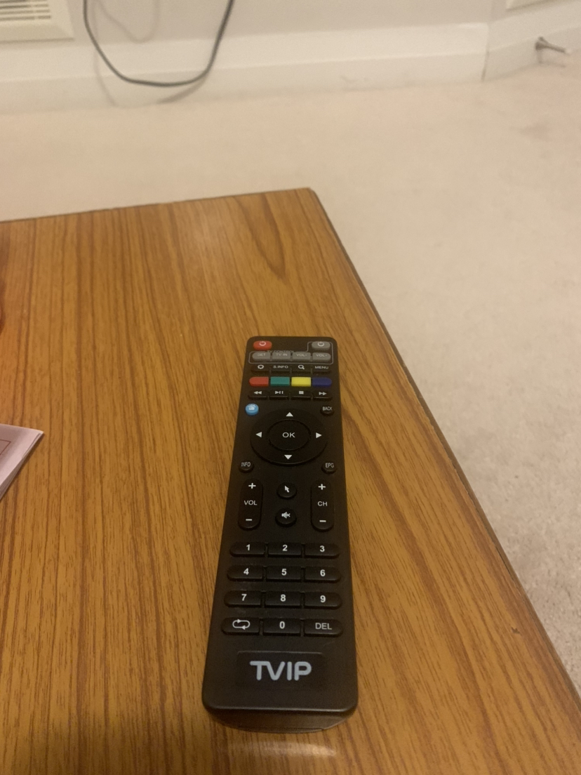 IPTV box with remote and charger - photo 3