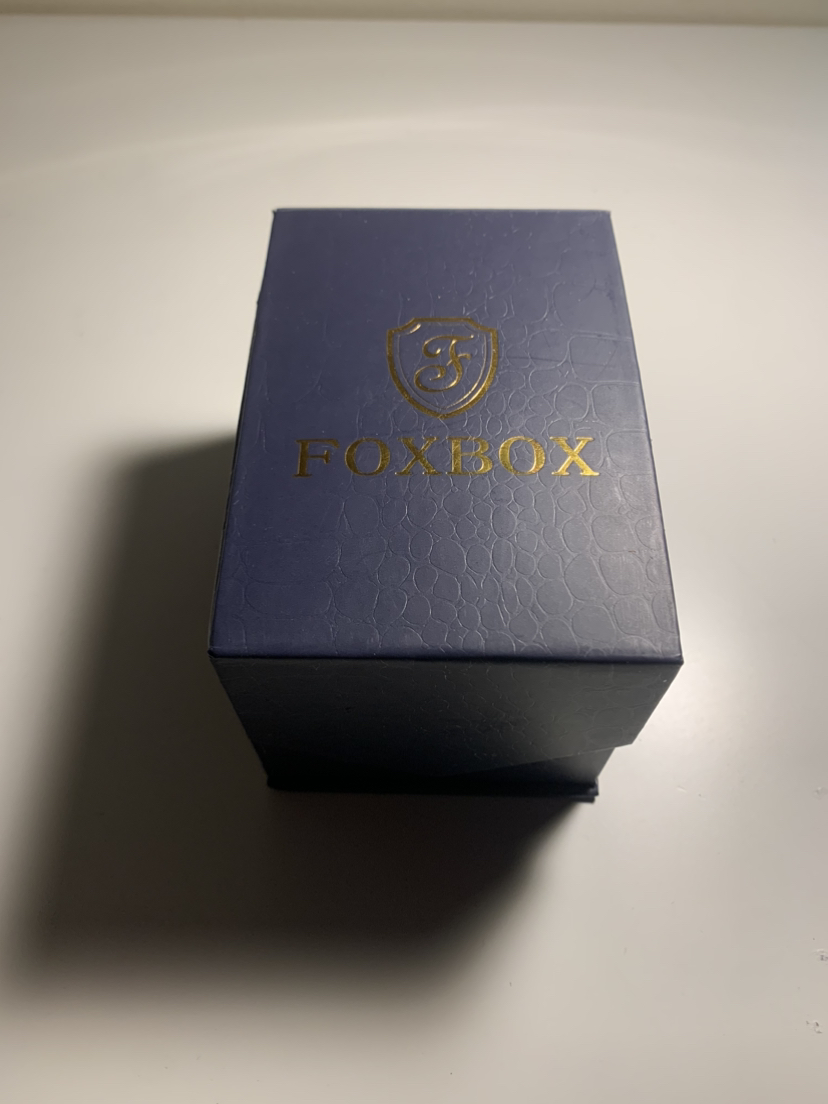 BNIB Foxbox Black&Goldtone Analogue&Digital Watch image indicator(3)