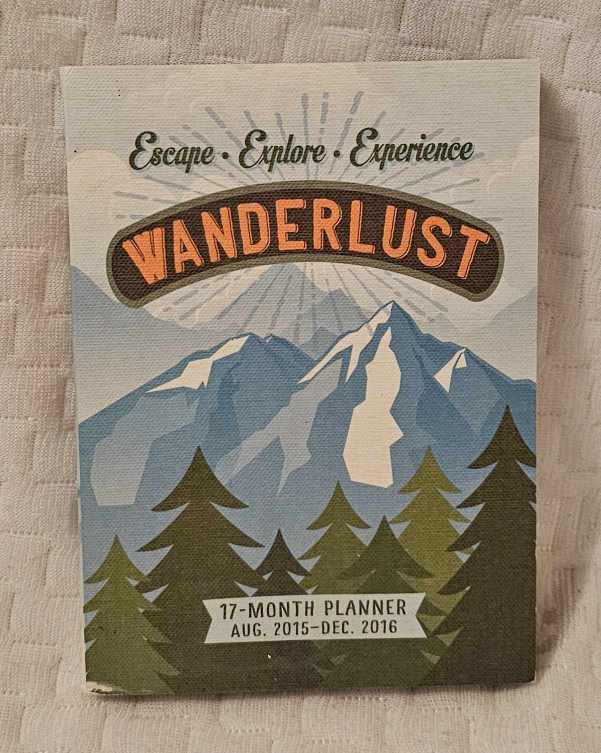 Escape ● Explore ● Experience Wanderlust 17 Month Planner thumbnail