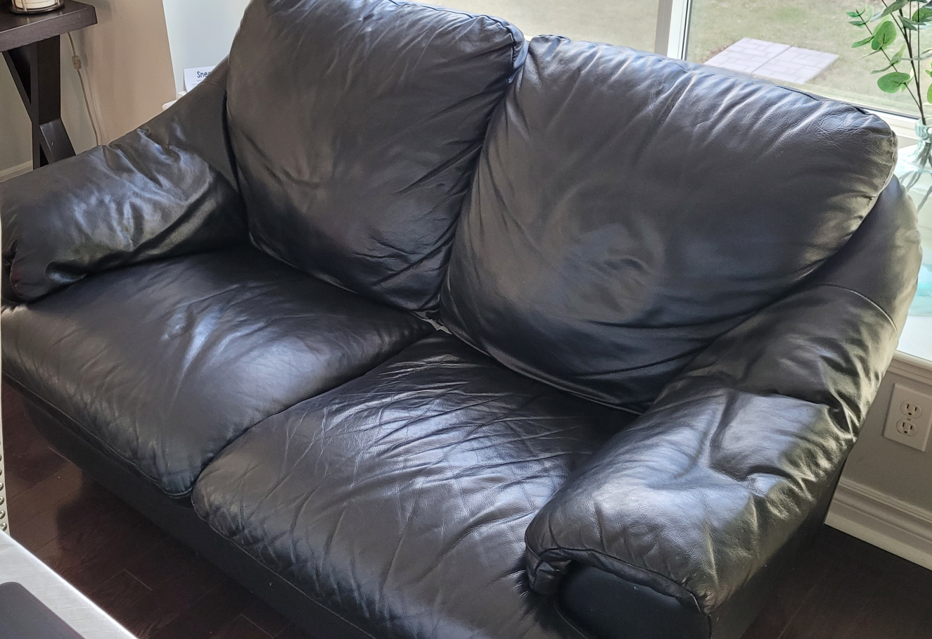 Leather Loveseat image indicator(4)