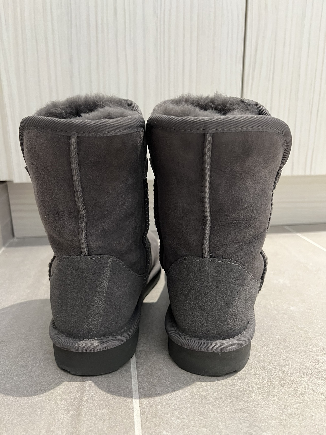 Ugg Boots (NEW) - Genuine Suede, Gray, Womens Size 5 - photo 4