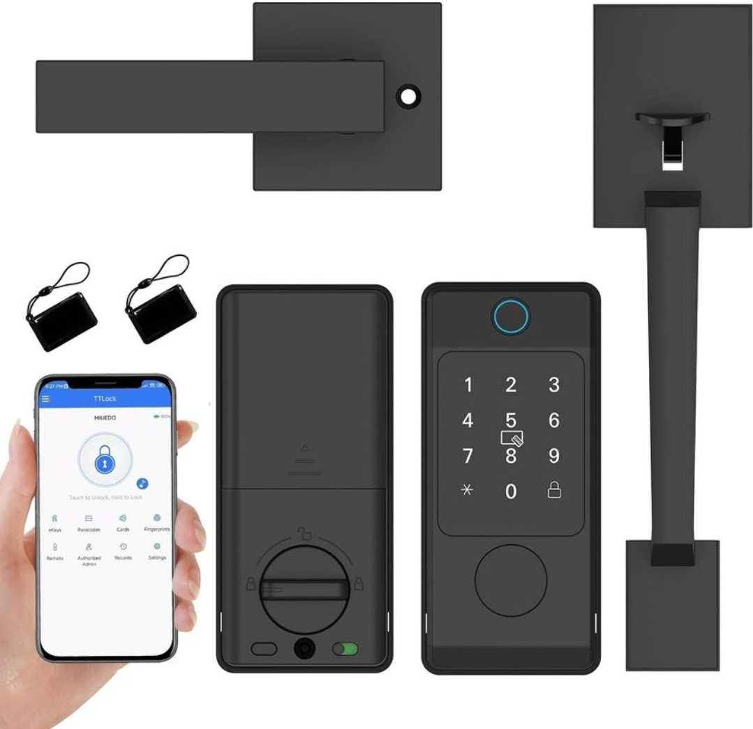 BNEW Smart Front Door Lock with Handle Set - photo 5