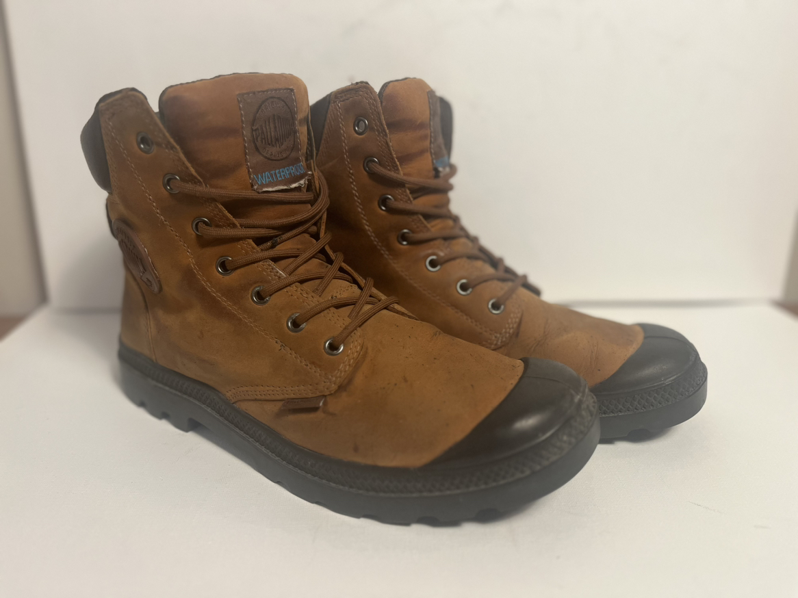 Palladium Brown Boots Size 9.5