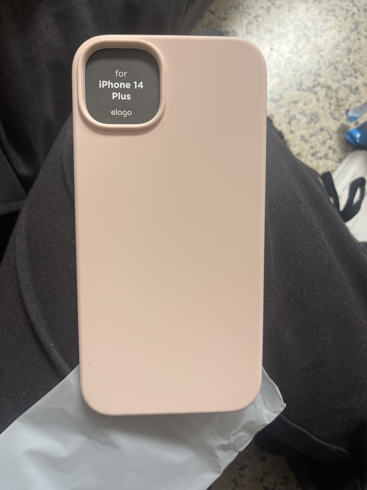Pink Silicone Phone Case Iphone 14+ - photo 2