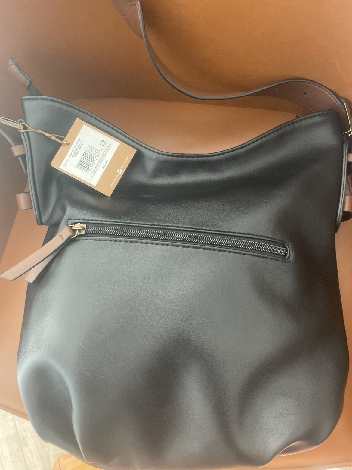 Brand new Denver Hayes Handbag with Contrast Strap image indicator(5)