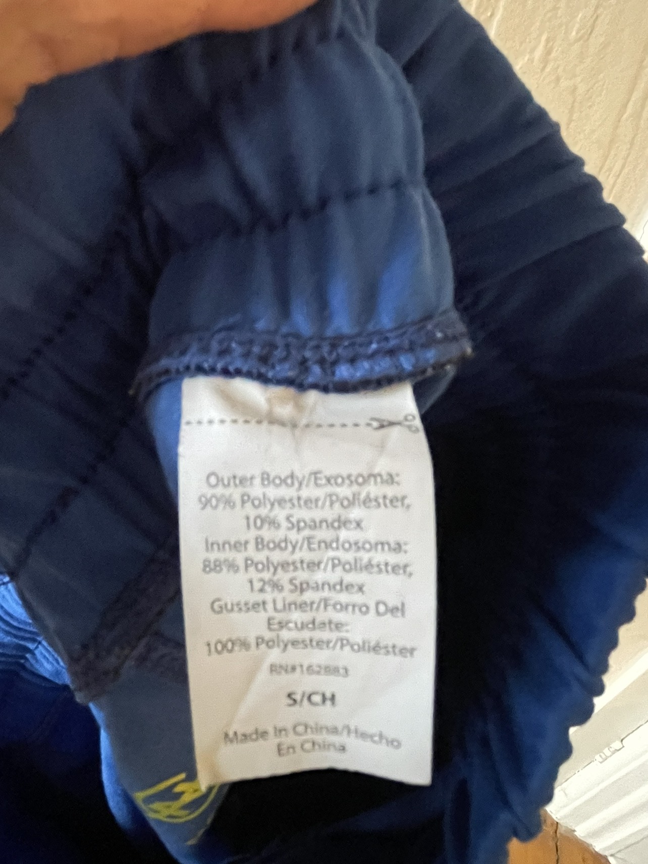 Blue Running shorts women’s size S image indicator(5)