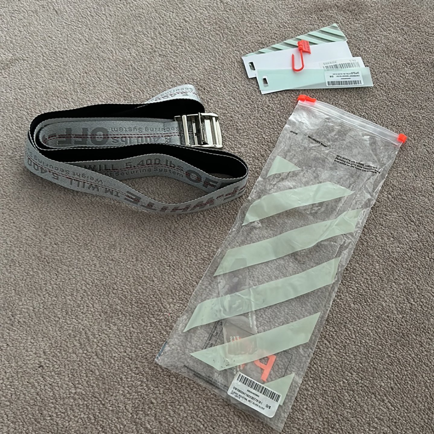 Off-White | Classic Industrial Silver Belt image indicator(5)