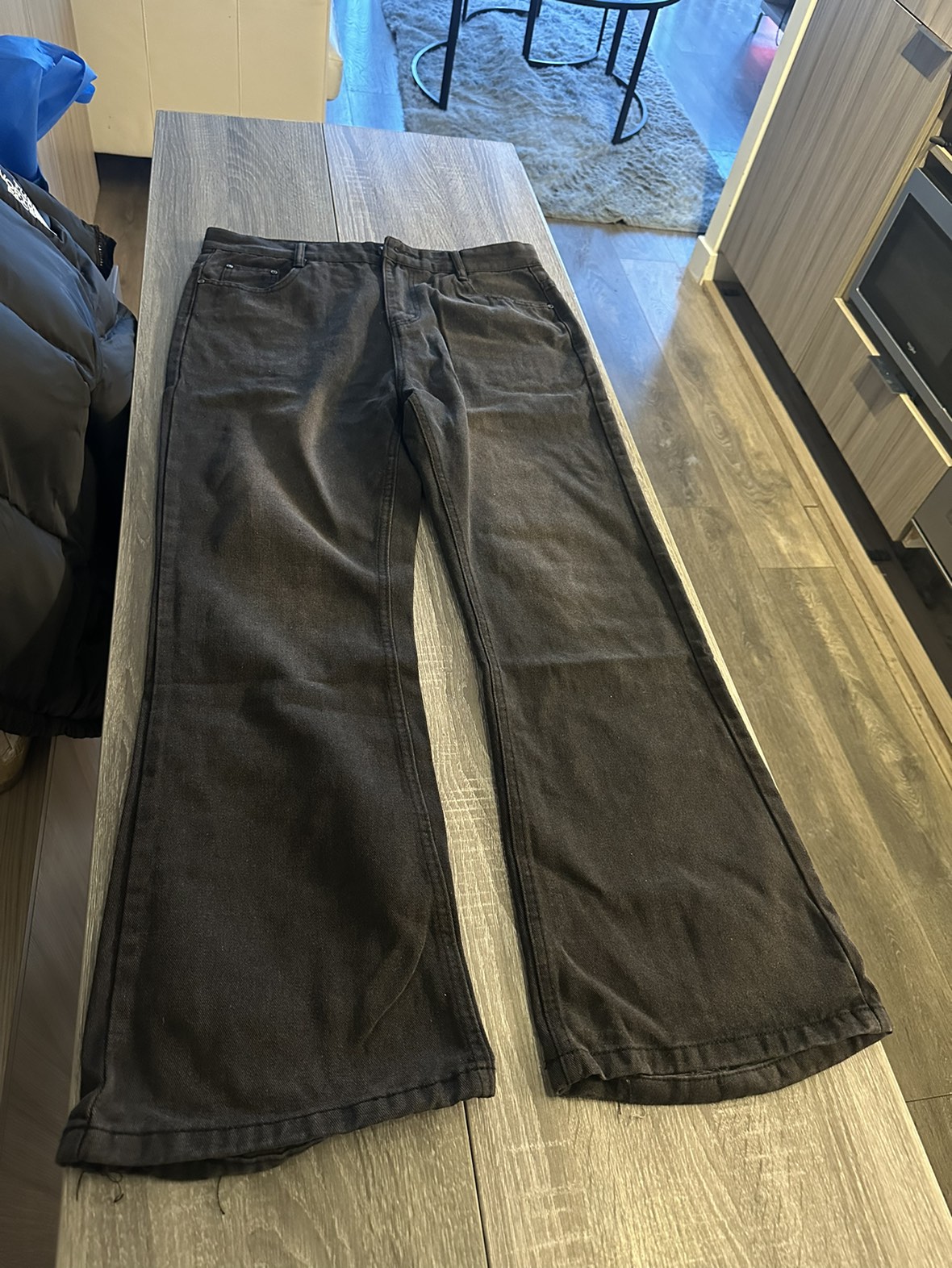 Flared jeans
