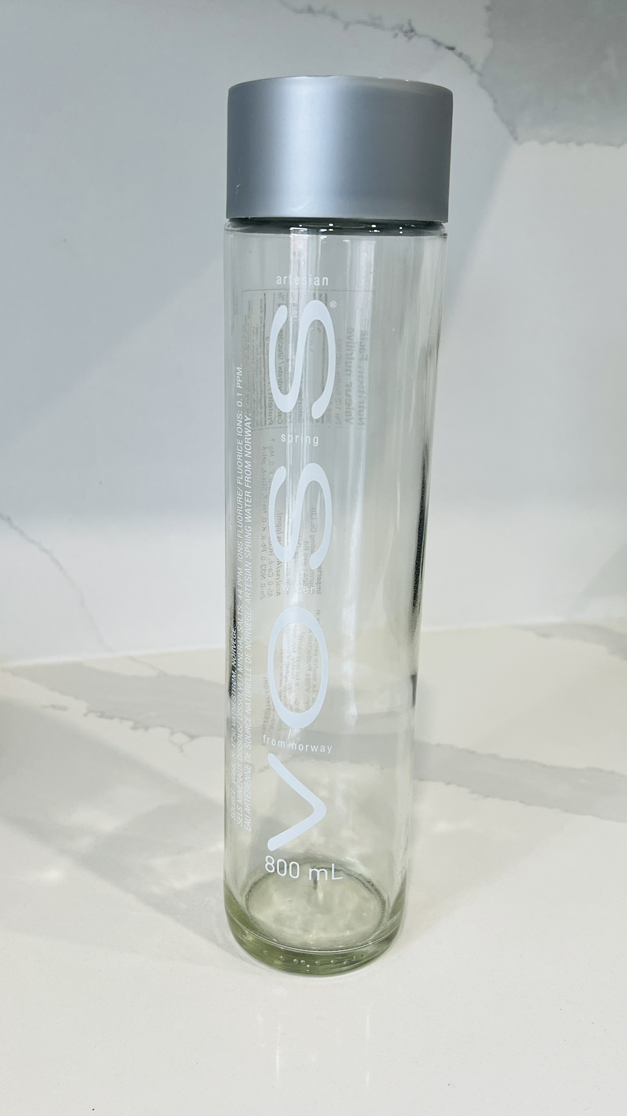 VOSS Glass Bottle - 800 ml thumbnail