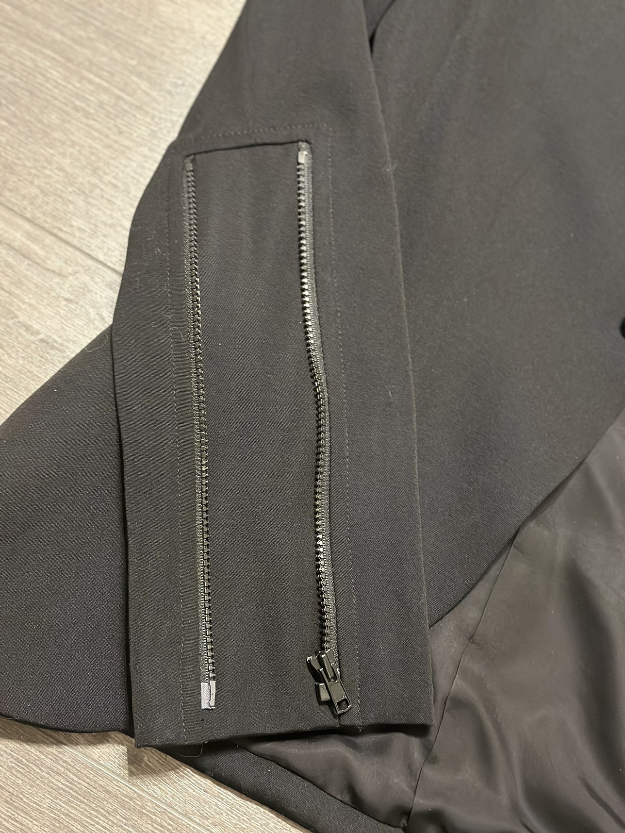 Yohji Yamamoto blazer Black Wool Women Size XS - S Japan image indicator(6)