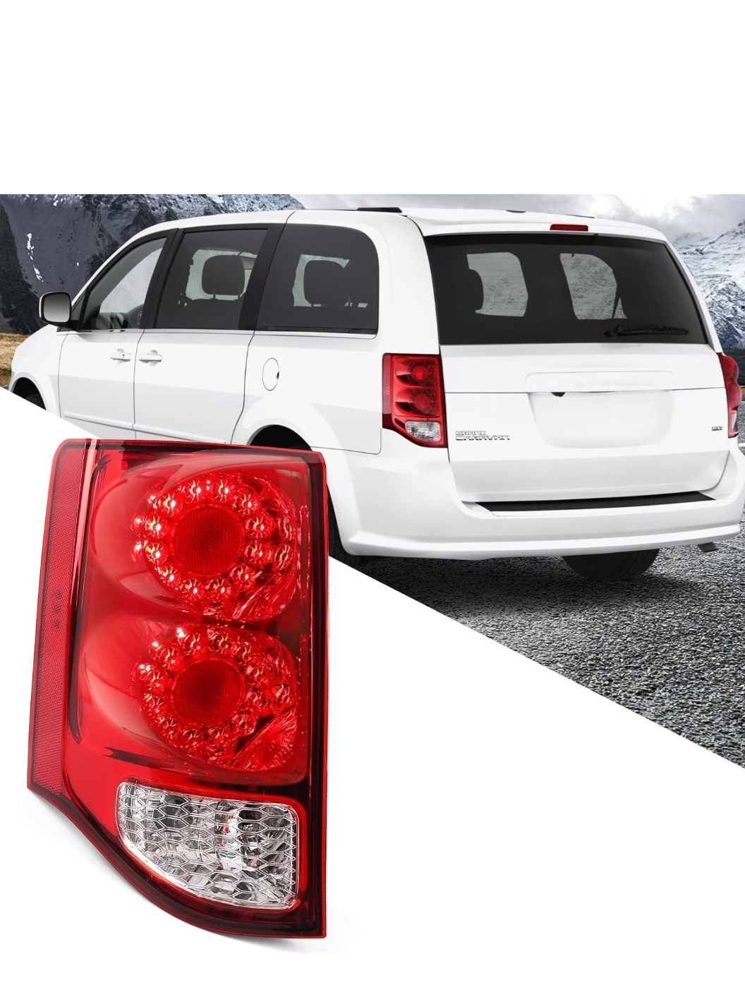 2011 to 2022 Dodge grand caravan tail lights thumbnail