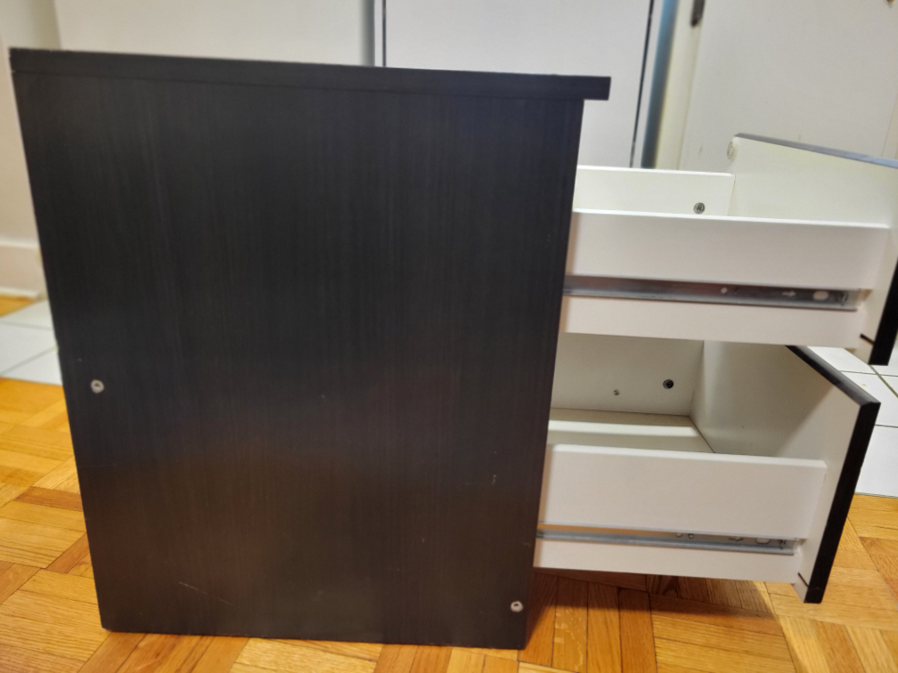 Ikea bedside table and drawer - photo 2
