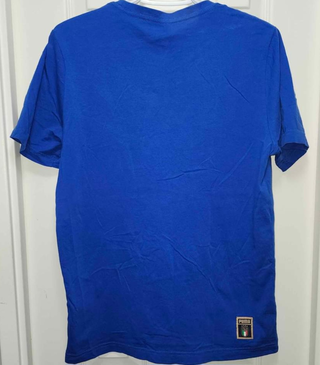PUMA ITALIA SOCCER T-Shirt. #S #Small, Gender Neutral Fit. image indicator(2)