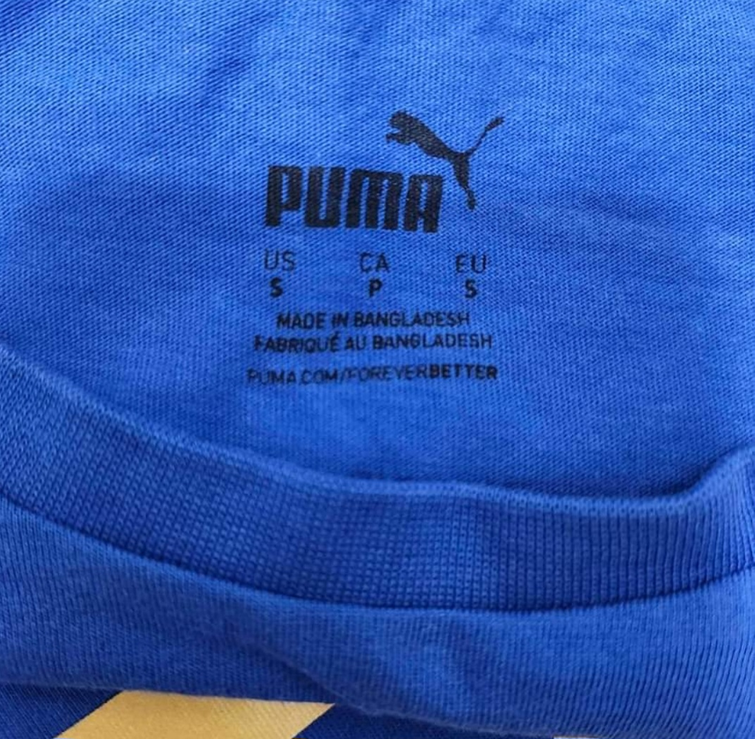 PUMA ITALIA SOCCER T-Shirt. #S #Small, Gender Neutral Fit. image indicator(4)