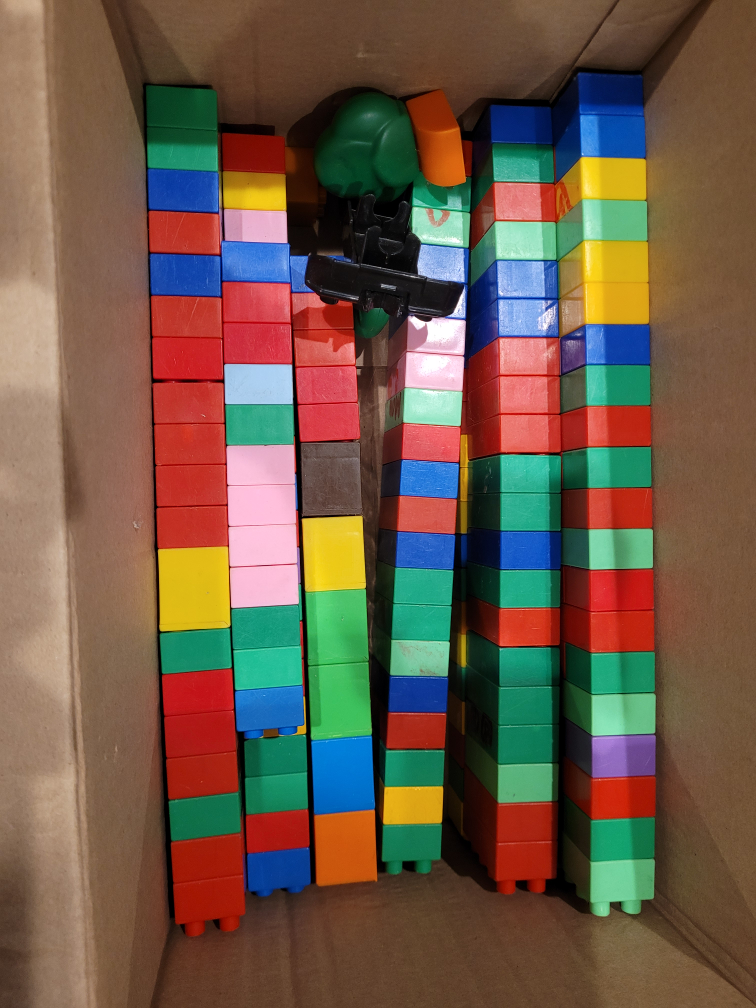 Kids Lego-style Blocks #freecycle - photo 2