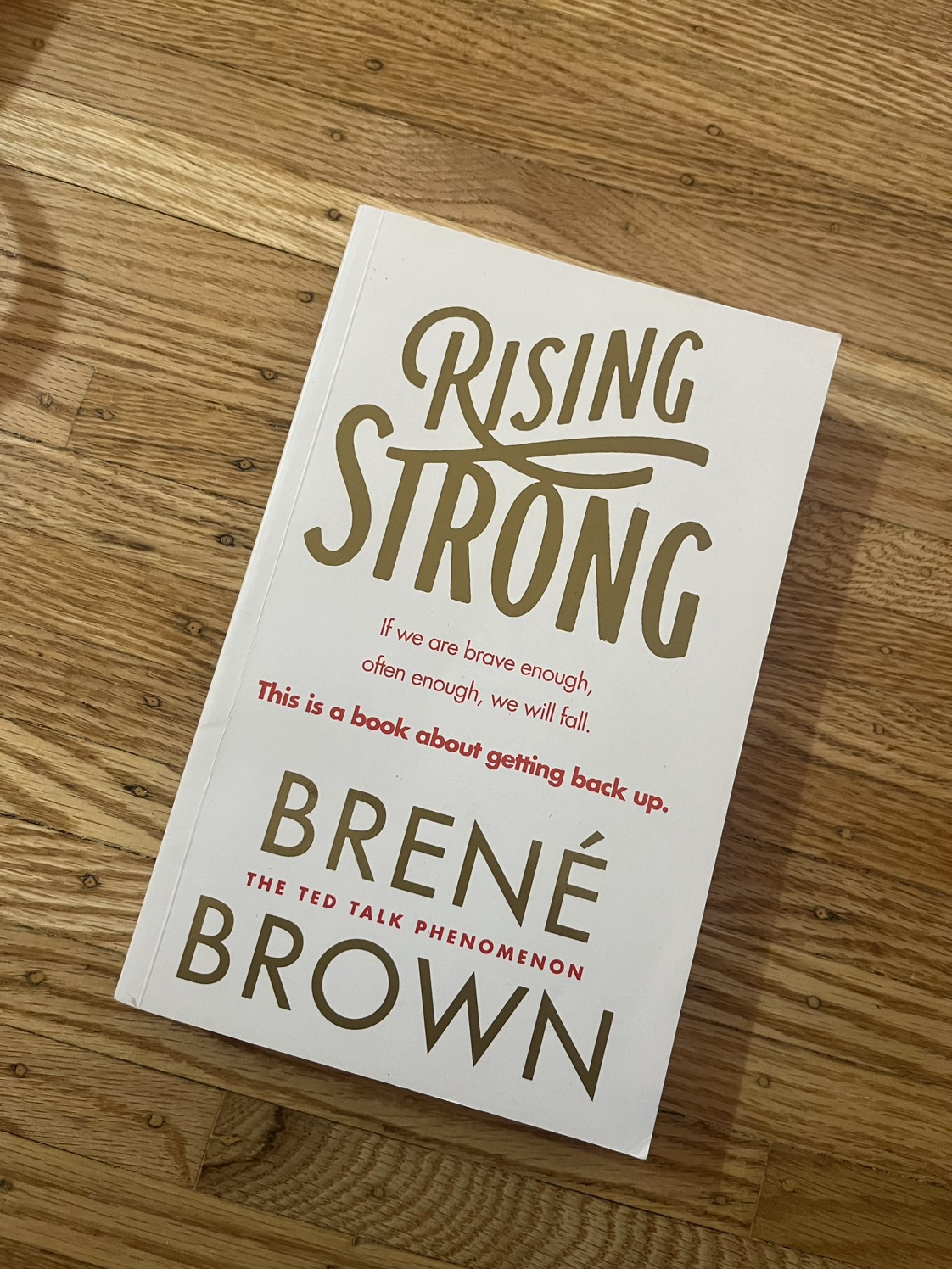 Rising Strong Book by Brené Brown thumbnail