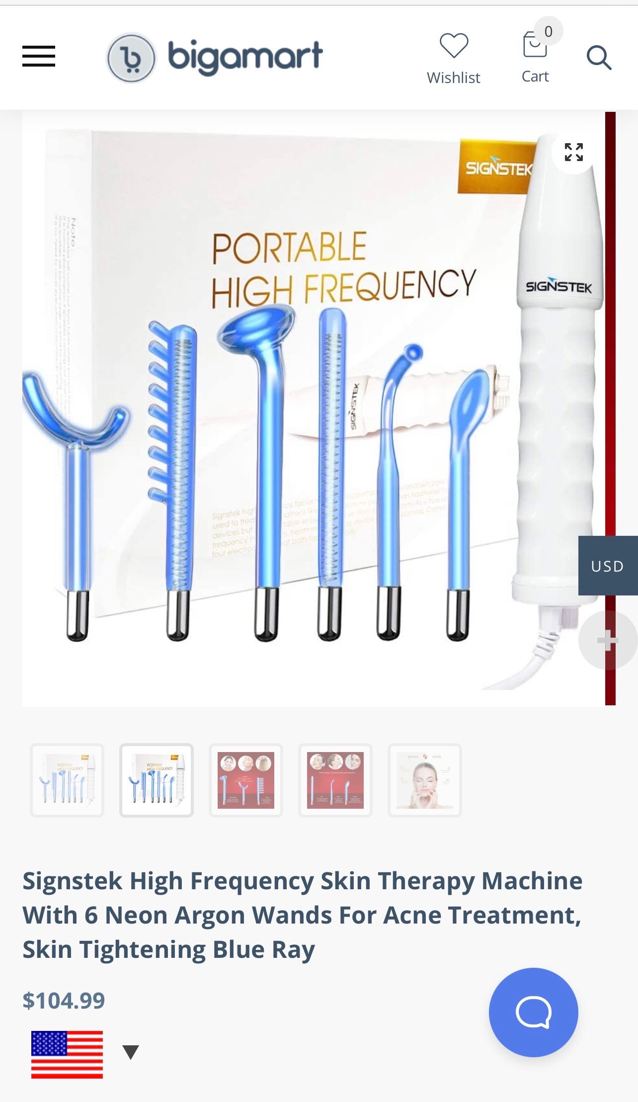 Signstek High Frequency Skin Therapy Machine  / new in box image indicator(9)