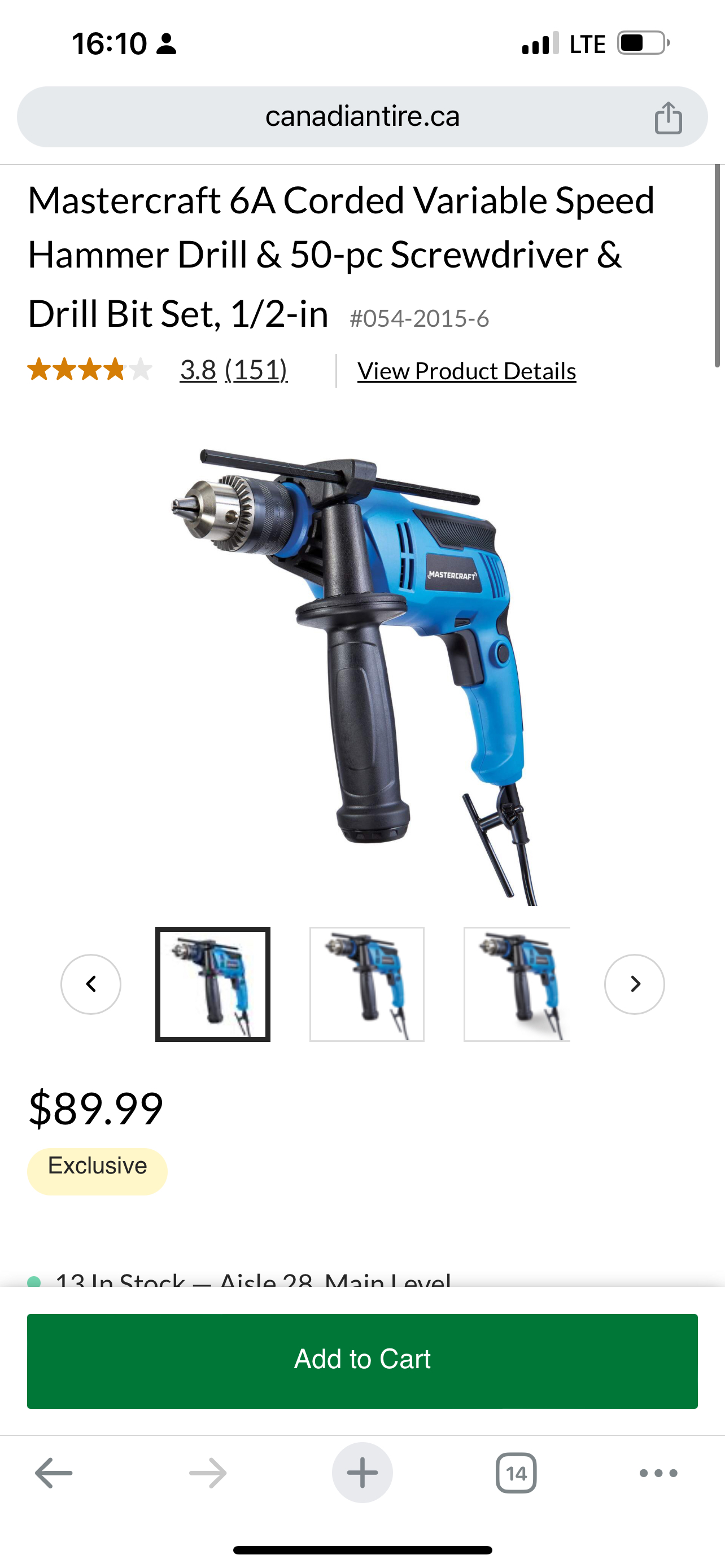 Hammer Drill w set
