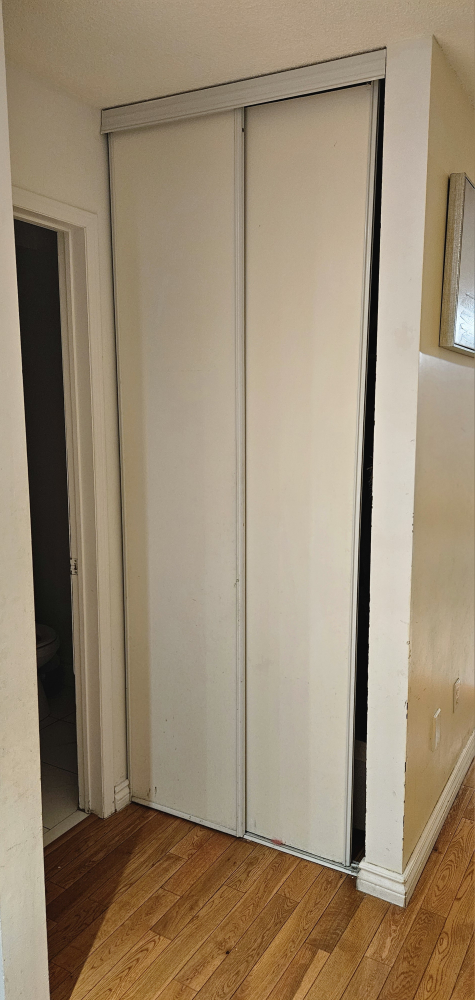 Closet sliding doors