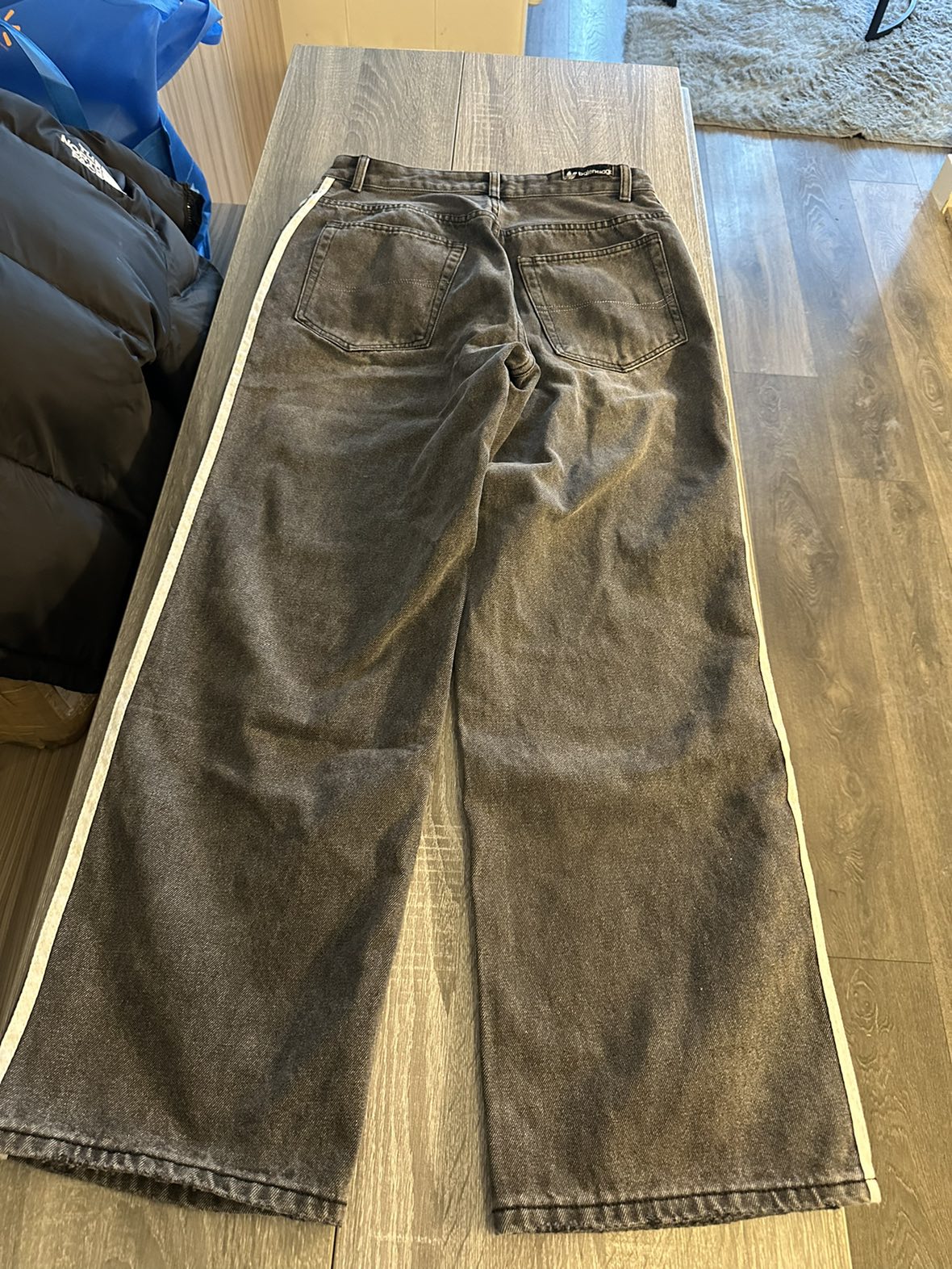 3 stripe balenciaga jean - photo 4
