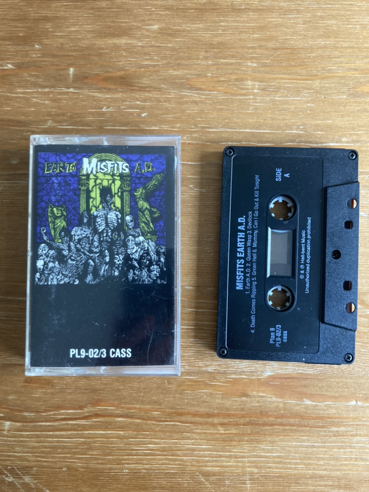 Misfits Earth A.D. cassette