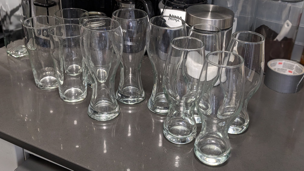 Set of Beer glasses