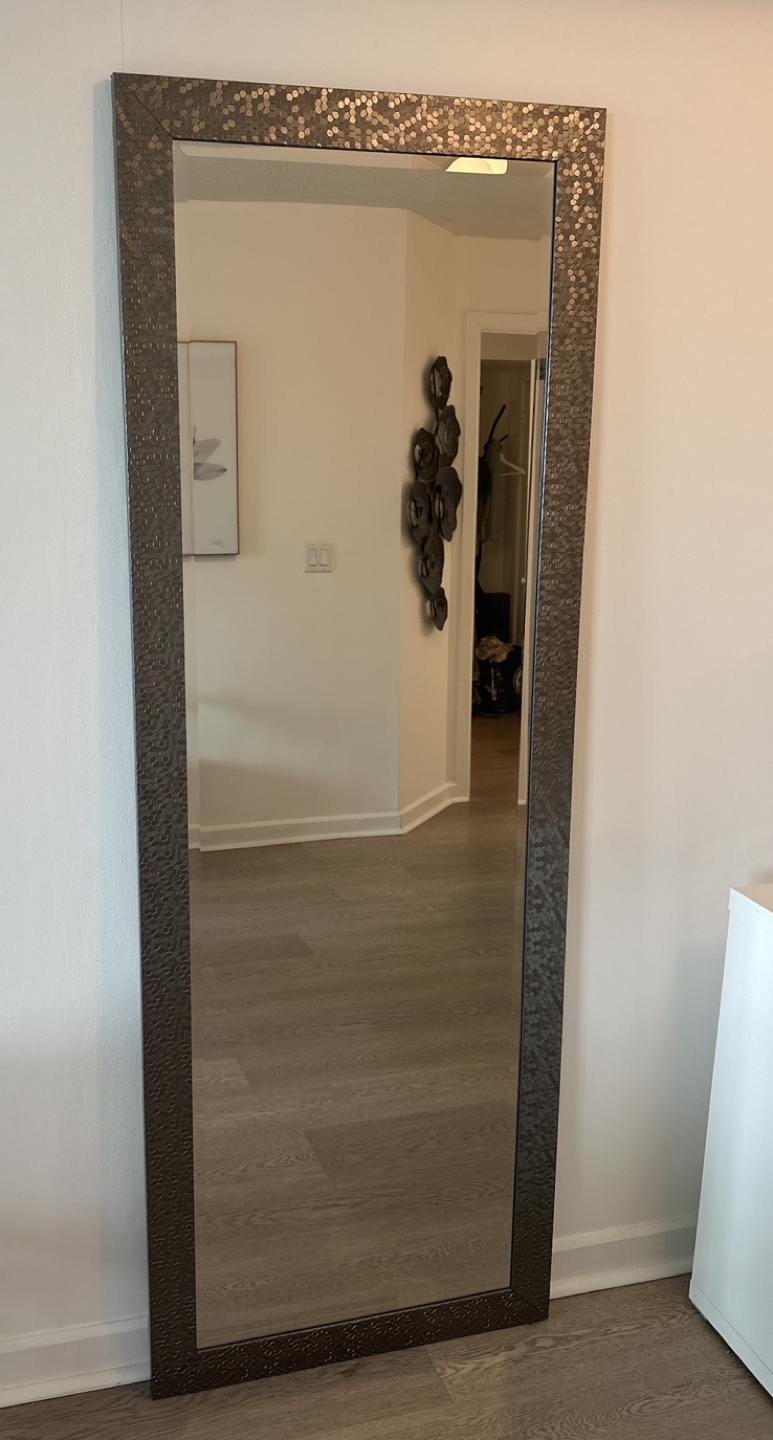 Large mirror (200 cm x 68 cm approx) thumbnail