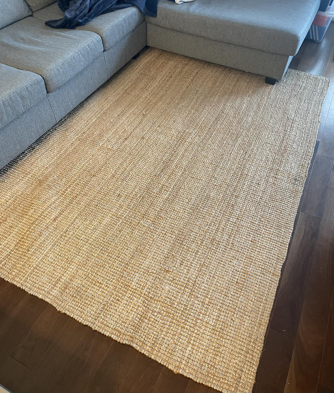 IKEA Lohals large flat woven rug thumbnail