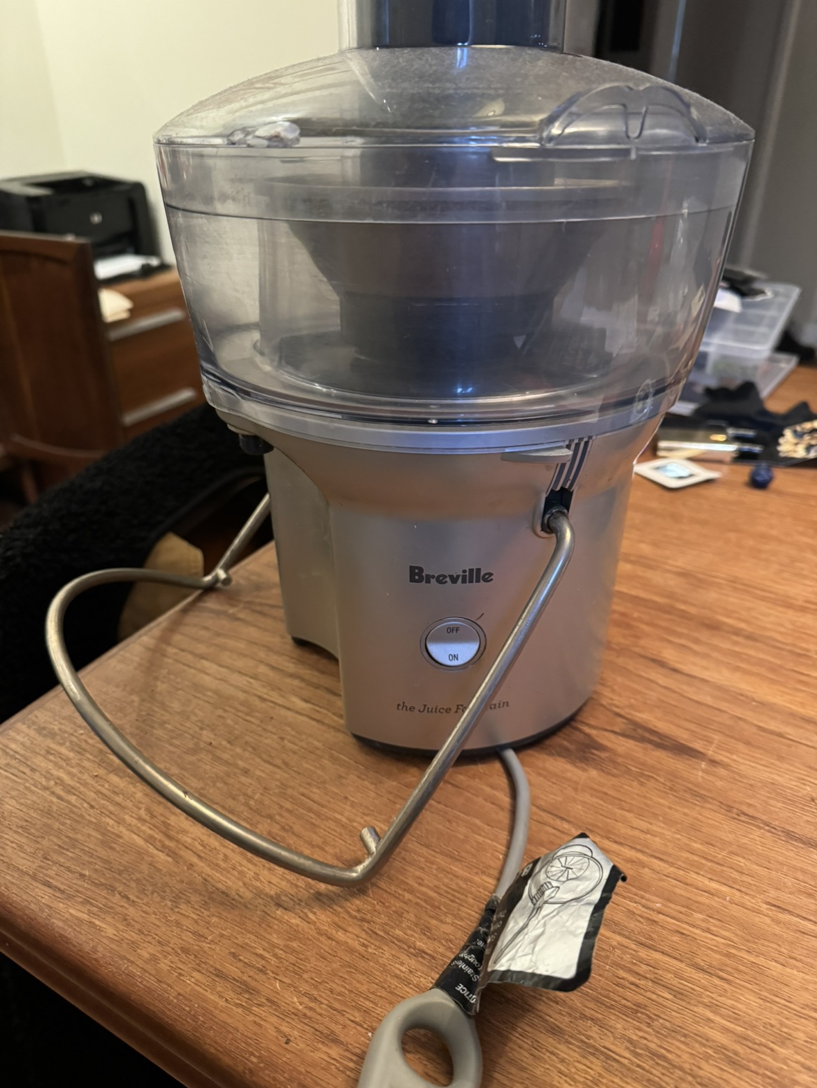 Breville Compact Juice Fountain Juicer BJE20uX thumbnail