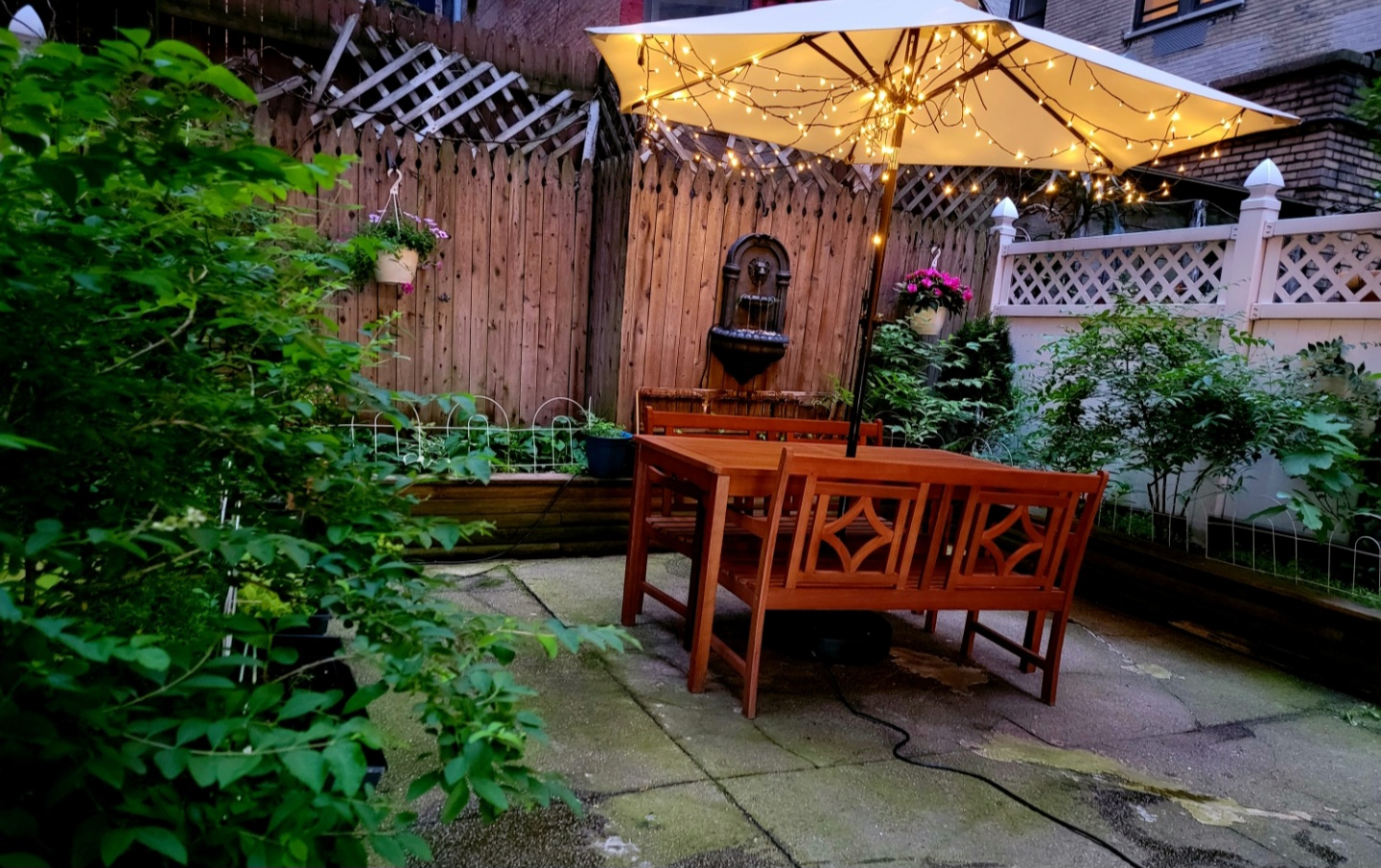 Wooden Patio Bench image indicator(2)